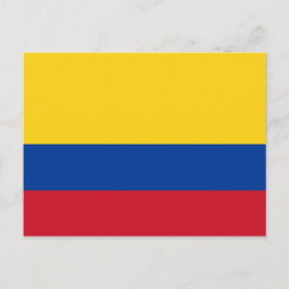 Postal Bandera de Colombia