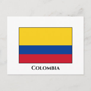 Postal Bandera de Colombia (Colombiano)