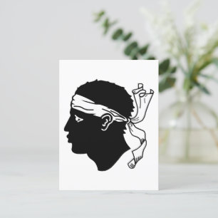 Postal Bandera de Córcega