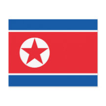 Bandera de Corea del Norte