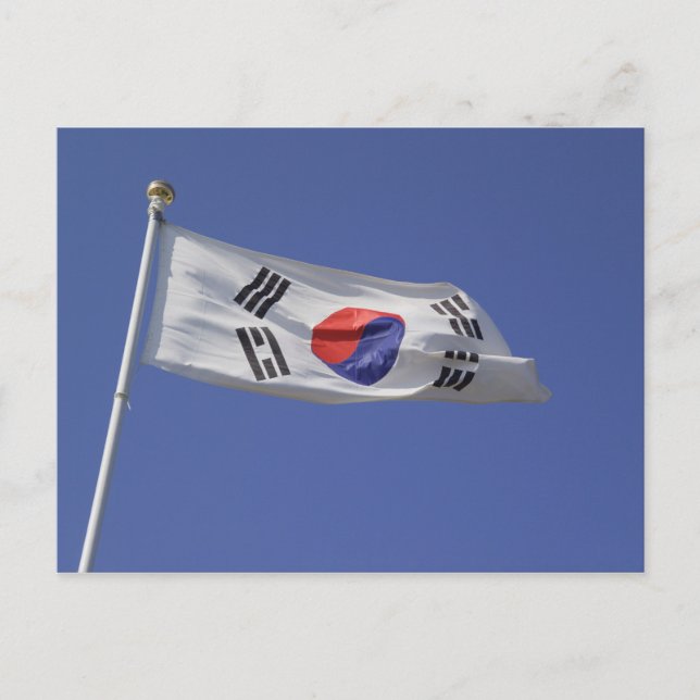 Postal Bandera de Corea del Sur (Anverso)