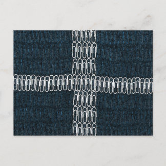 Postal Bandera de Cornualles de Paperclips