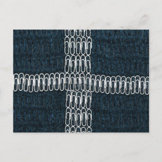 Postal Bandera de Cornwall para clips