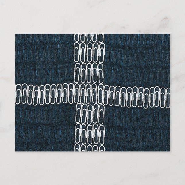 Postal Bandera de Cornwall para clips (Anverso)