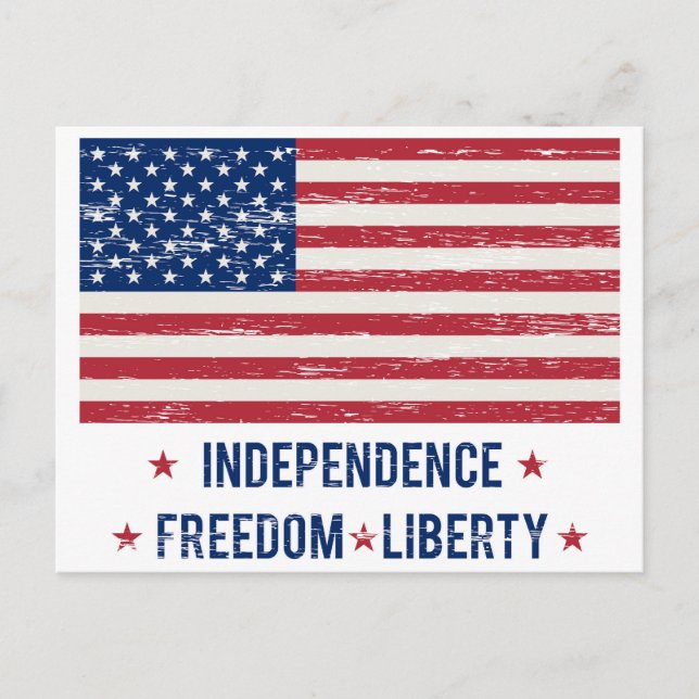 Postal Bandera de cosecha (Anverso)