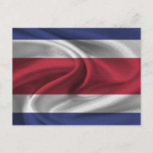 Postal Bandera de Costa Rica