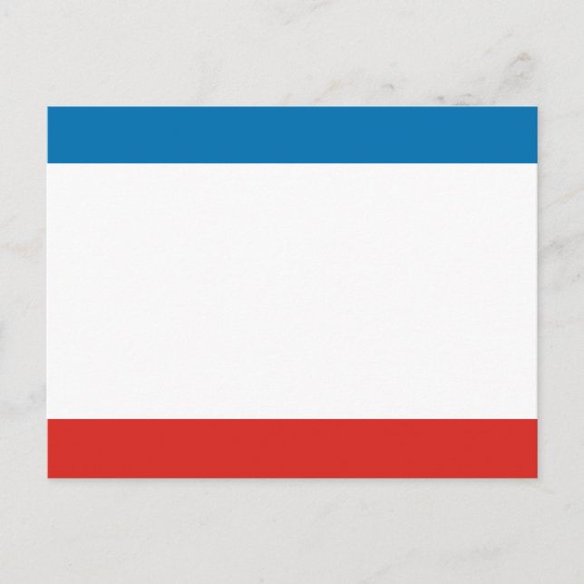 Postal Bandera de Crimea (Anverso)