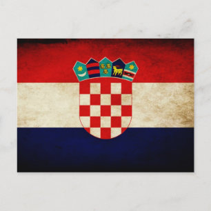 Postal Bandera de Croacia