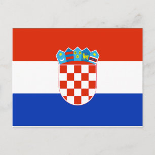 Postal Bandera de Croacia