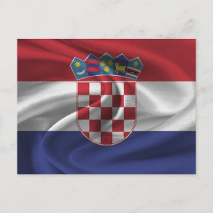 Postal Bandera de Croacia
