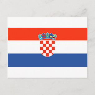 Postal Bandera de Croacia