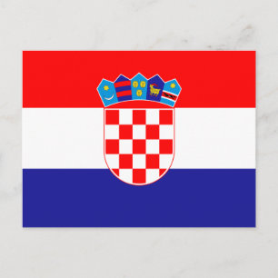 Postal Bandera de Croacia