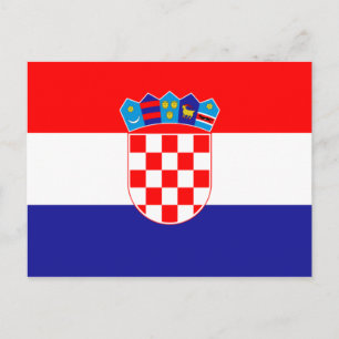 Postal Bandera de Croacia
