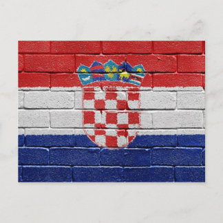 Postal Bandera de Croacia