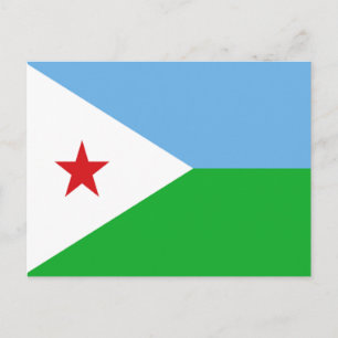 Postal Bandera de Djibouti