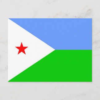Postal Bandera de Djibouti