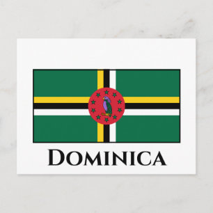 Postal Bandera de Dominica