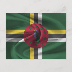 Postal Bandera de Dominica