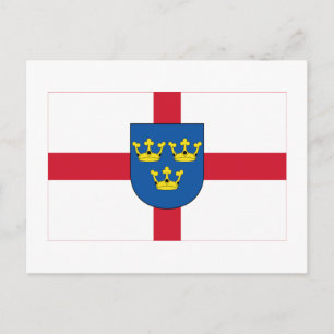 Postal Bandera de East Anglia