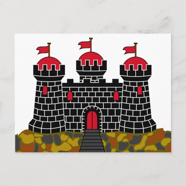 Postal Bandera de Edimburgo - ESCOCIA (Anverso)