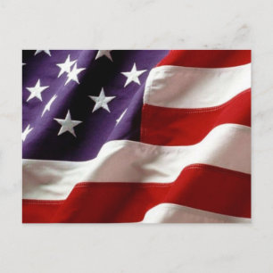 Postal Bandera de EE. UU. - Diseño Tierra Que Amo