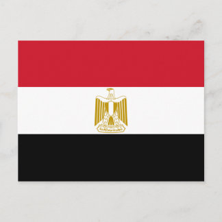 Postal Bandera de Egipto