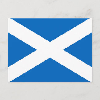 Postal Bandera de Escocia