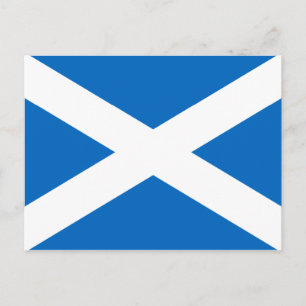 Postal Bandera de Escocia