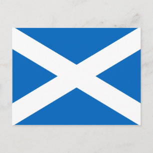 Postal Bandera de Escocia