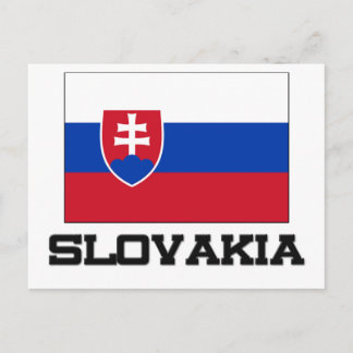 Postal Bandera de Eslovaquia