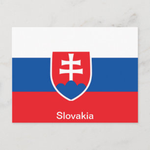 Postal Bandera de Eslovaquia