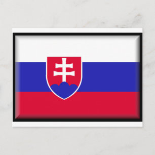 Postal Bandera de Eslovaquia