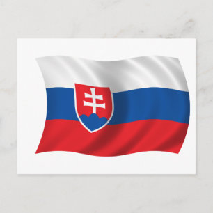 Postal Bandera de Eslovaquia