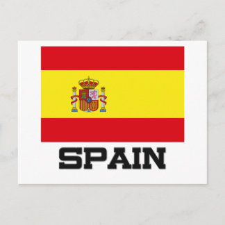 Postal Bandera de España