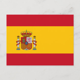 Postal Bandera de España
