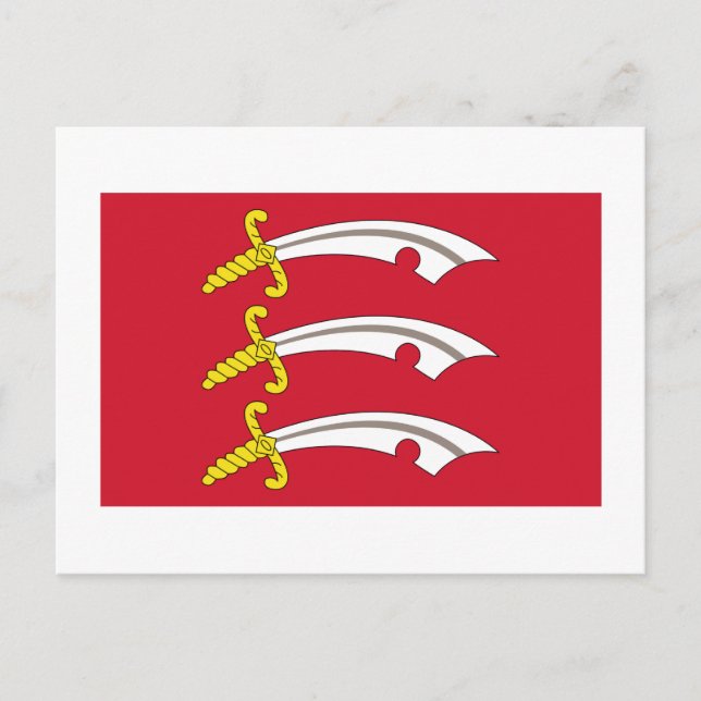 Postal Bandera de Essex (Anverso)