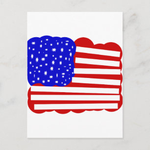Postal Bandera de Estados Unidos