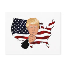 Bandera de Estados Unidos del presidente de Trump