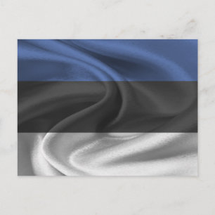 Postal Bandera de Estonia