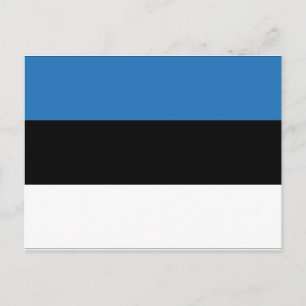 Postal Bandera de Estonia