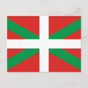 Postal Bandera de Euskadi