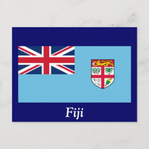 Postal Bandera de Fiji