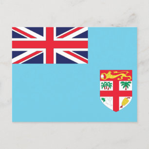 Postal Bandera de Fiji