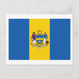 Postal Bandera de Filadelfia