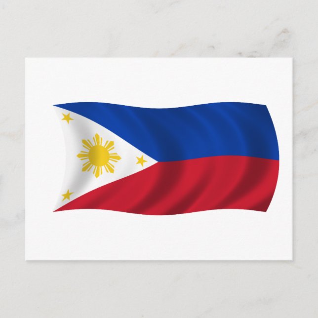Postal Bandera de Filipinas (Anverso)