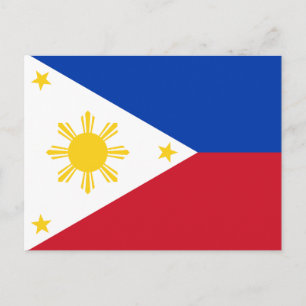 Postal Bandera de Filipinas