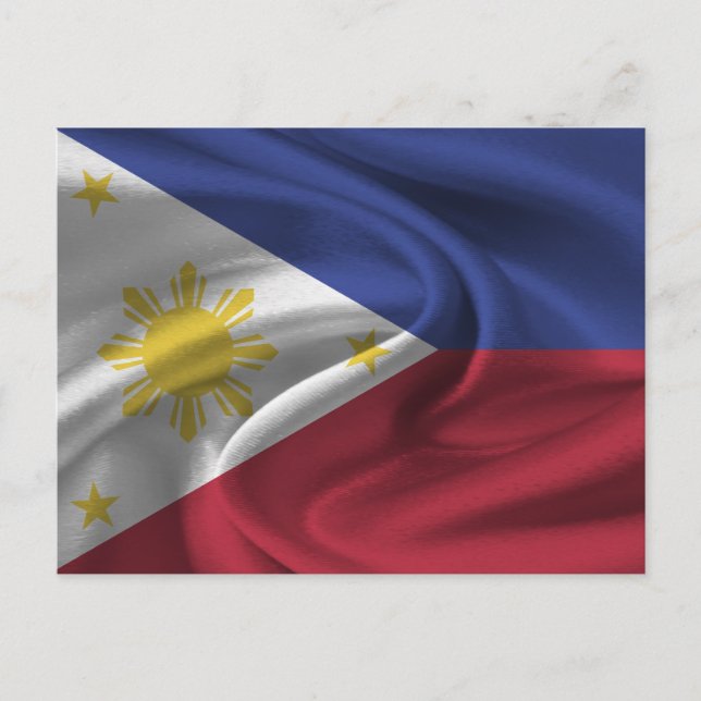 Postal Bandera de Filipinas (Anverso)