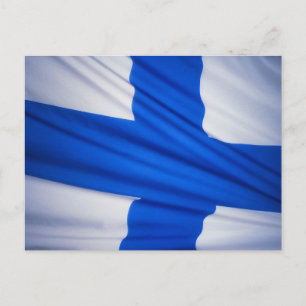 Postal Bandera de Finlandia