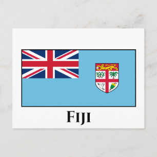 Postal Bandera de Fiyi