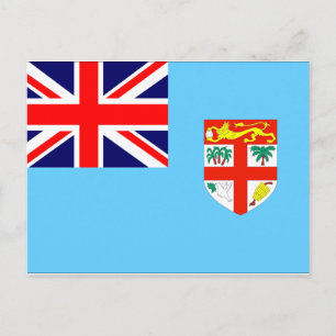 Postal Bandera de Fiyi